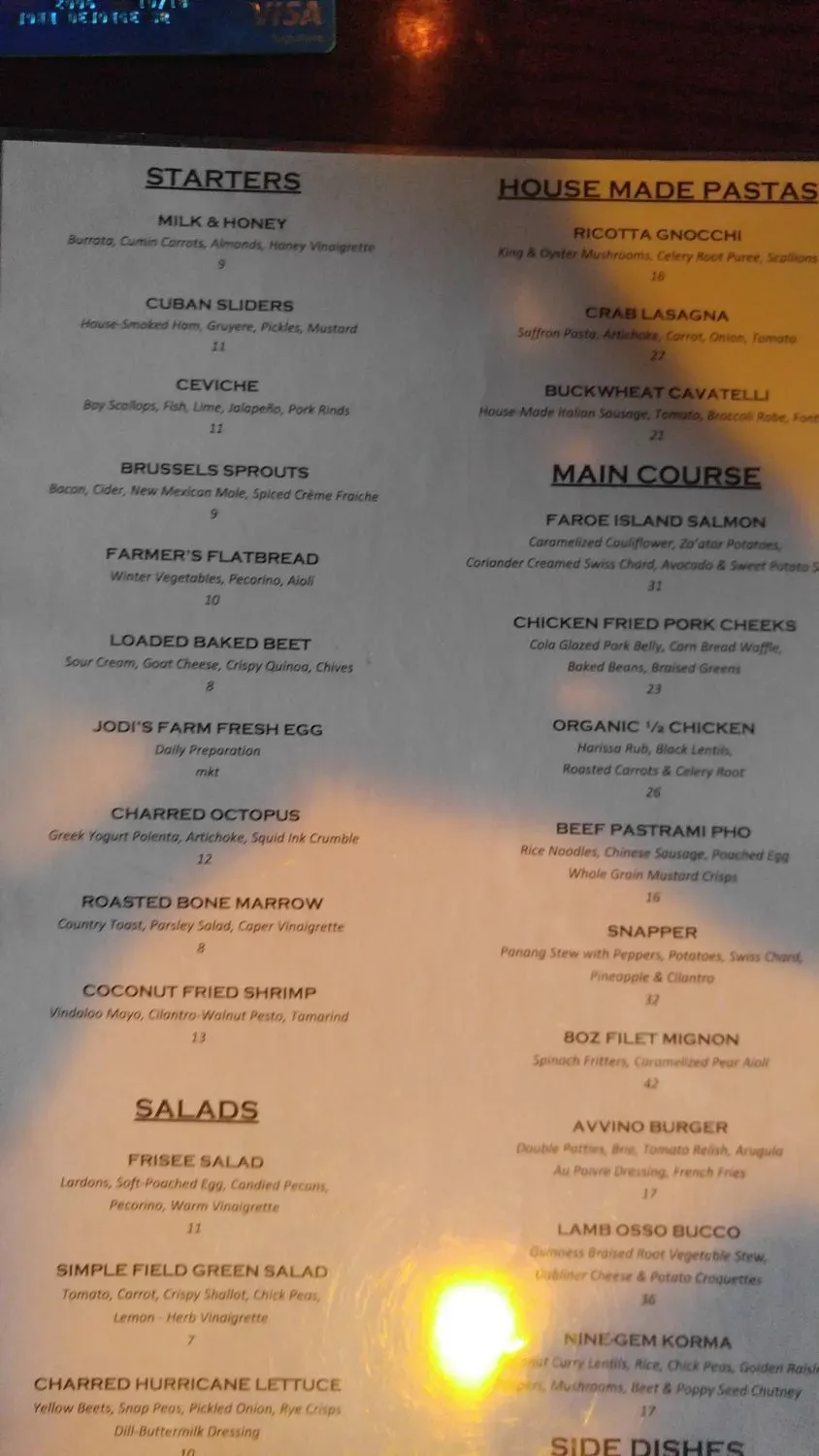 Menu 4