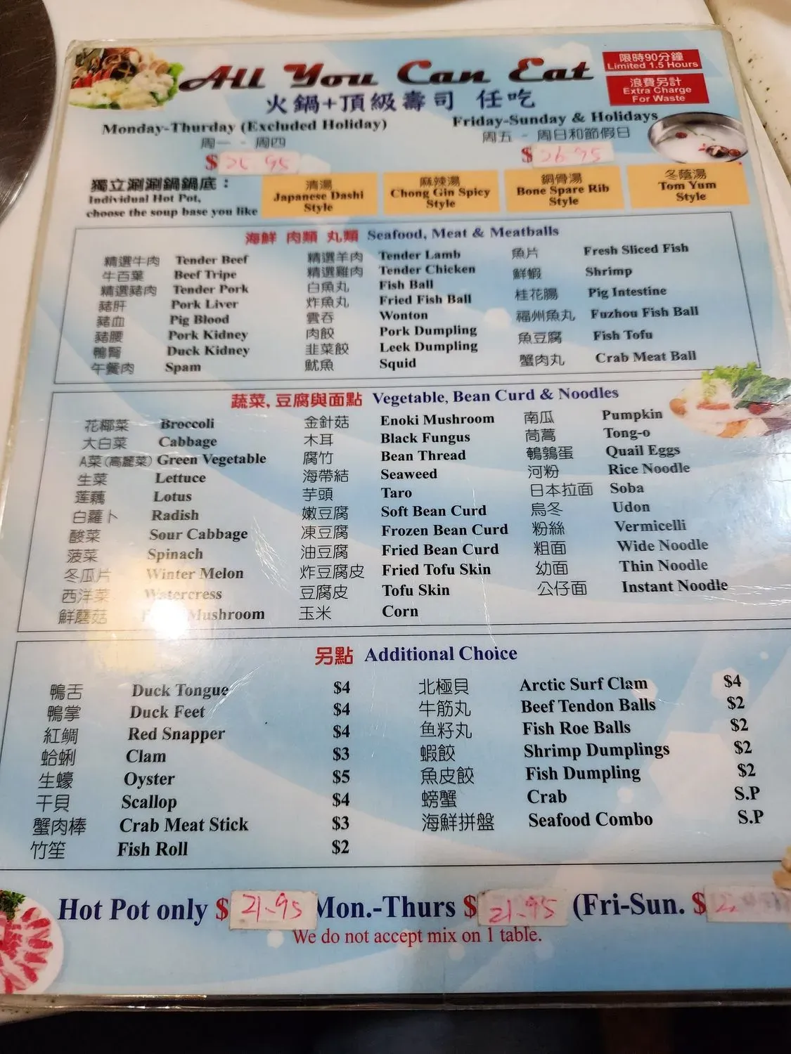 Menu 4