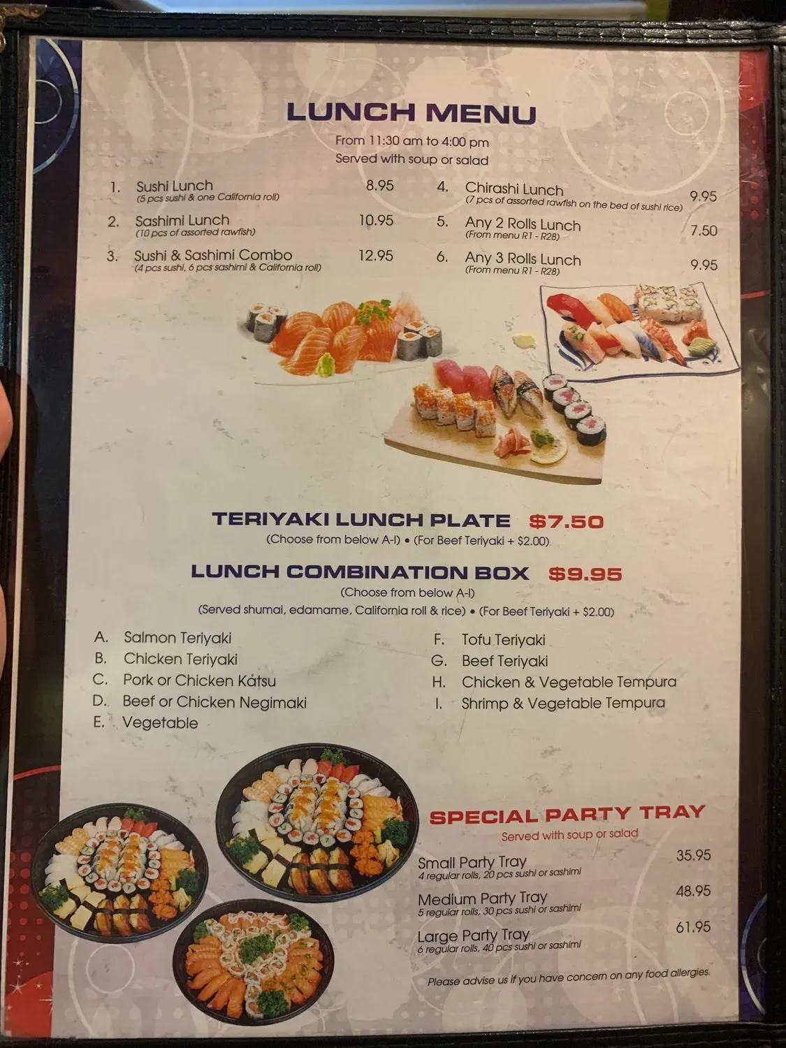 Menu 6