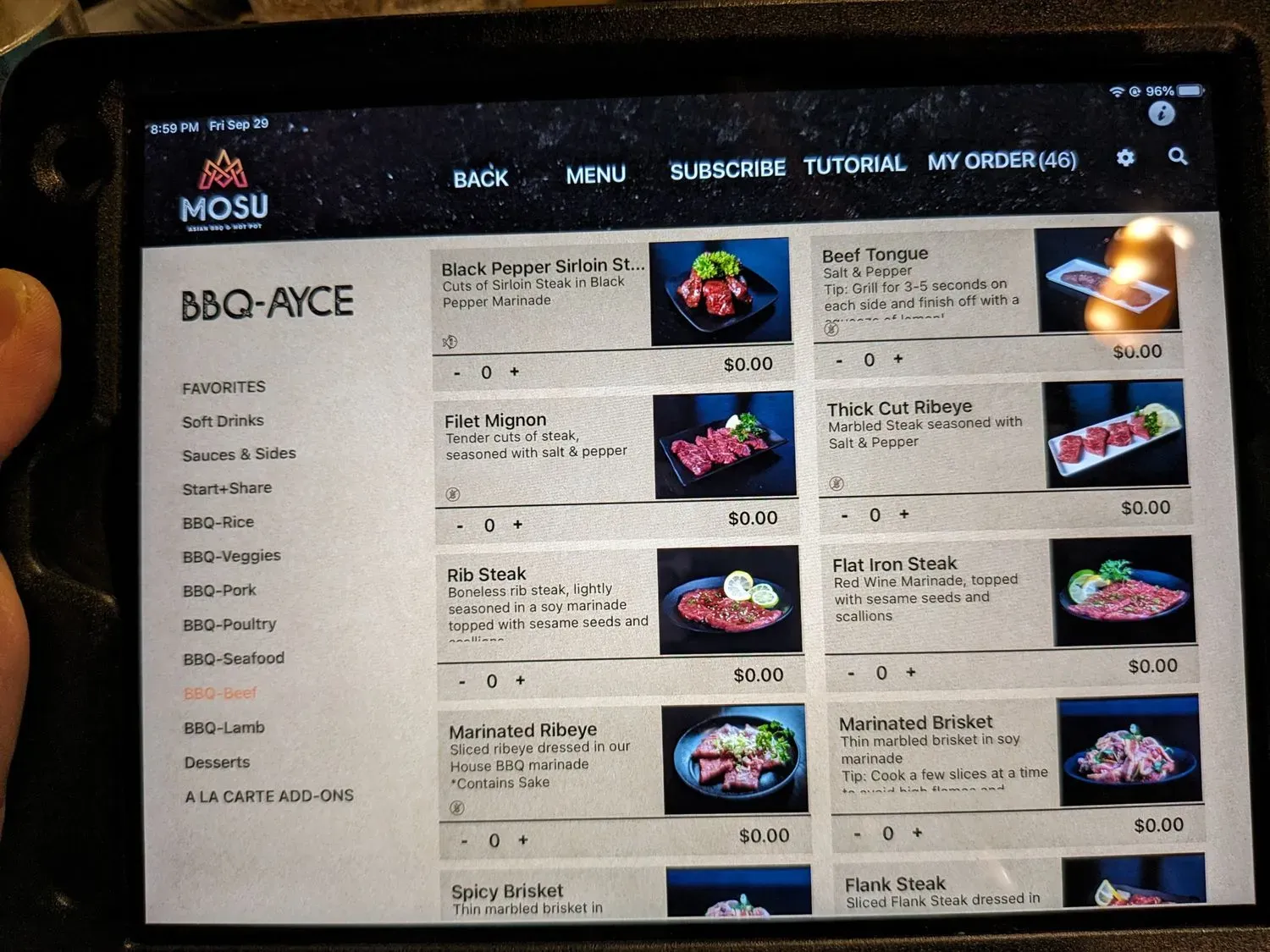 Menu 4