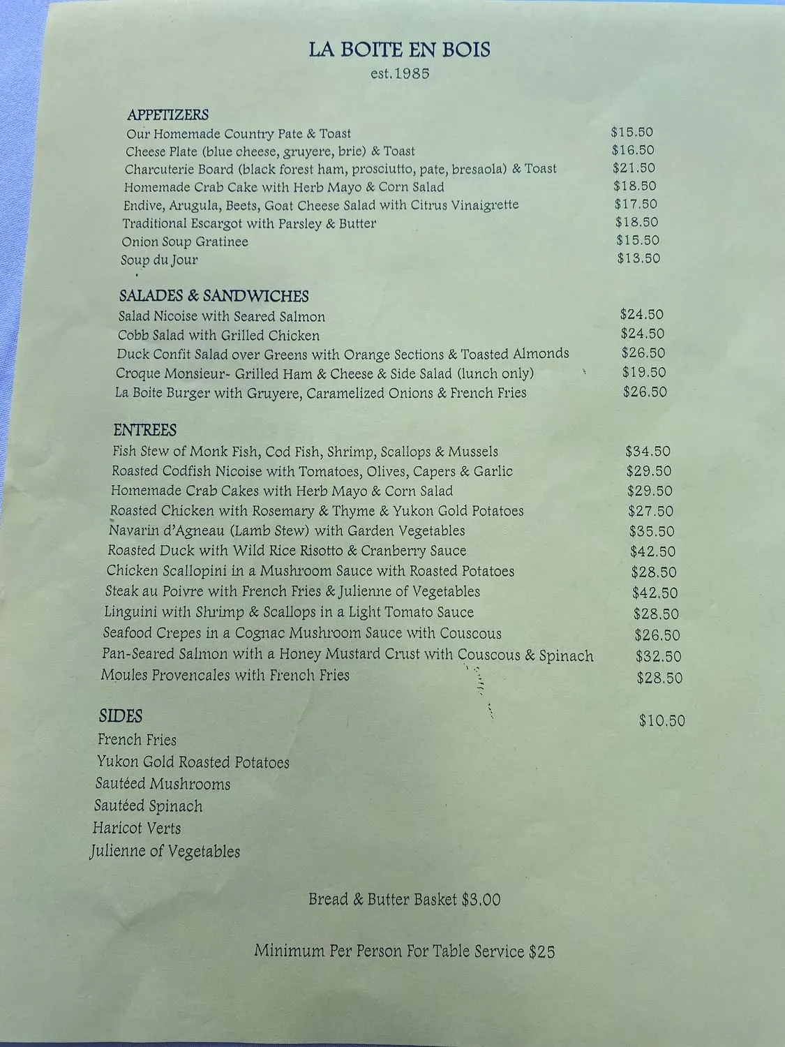 Menu 3