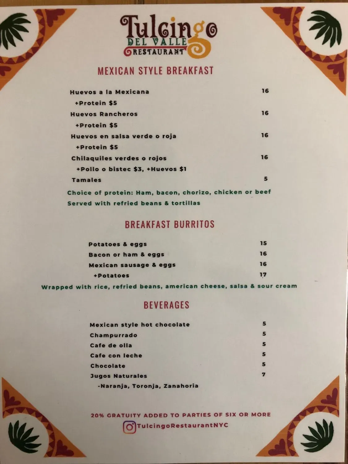 Menu 3