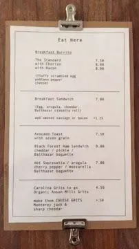 Menu 6