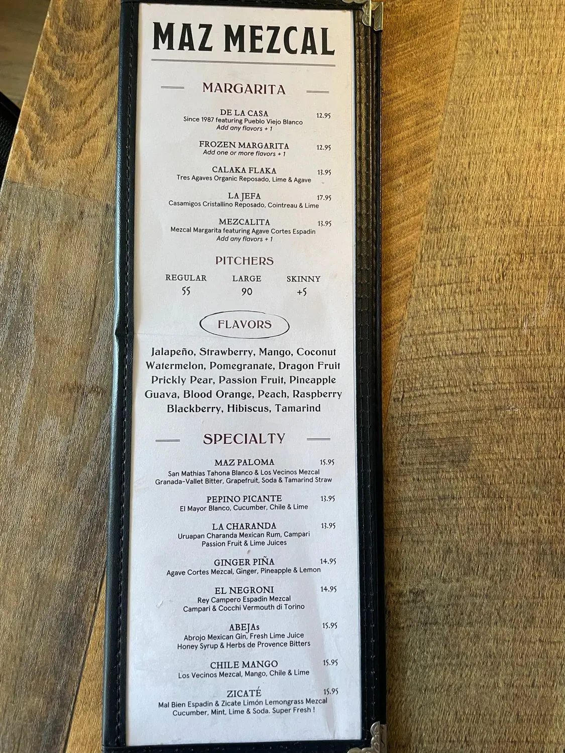 Menu 6