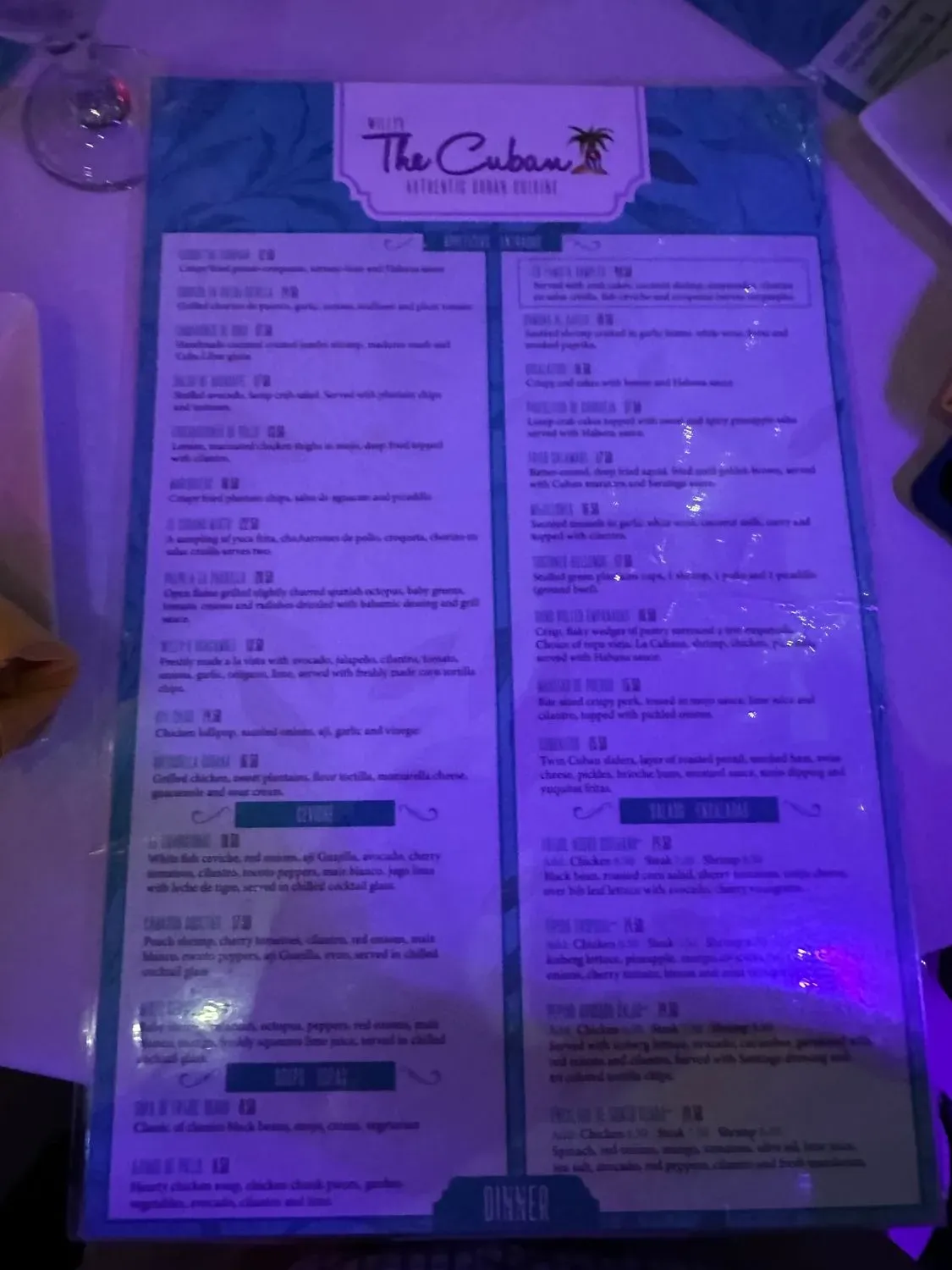 Menu 6