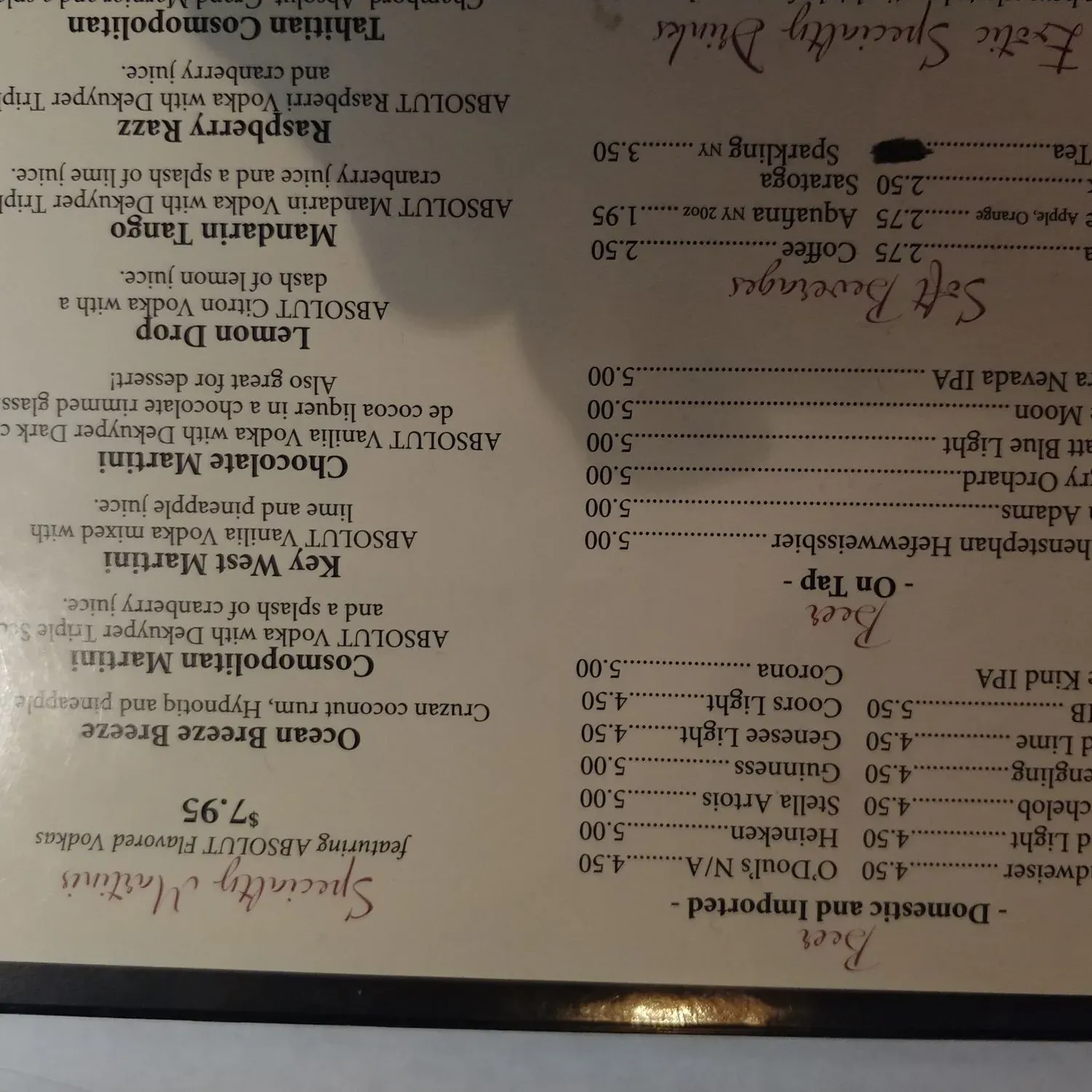 Menu 3