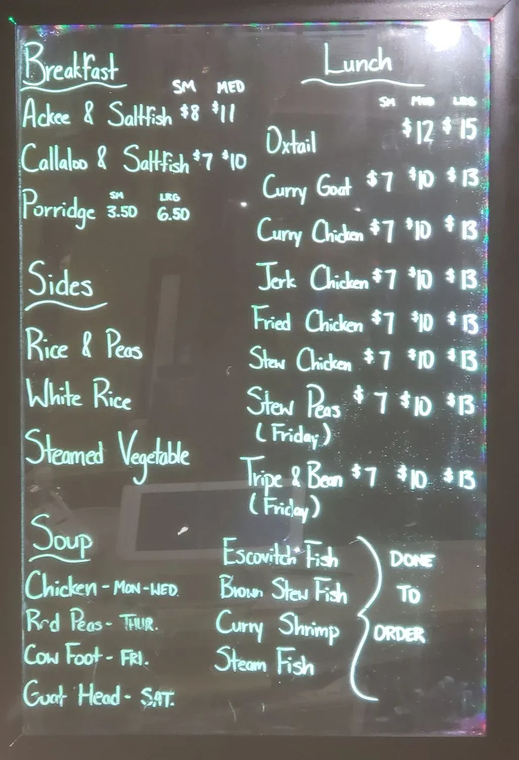 Menu 3