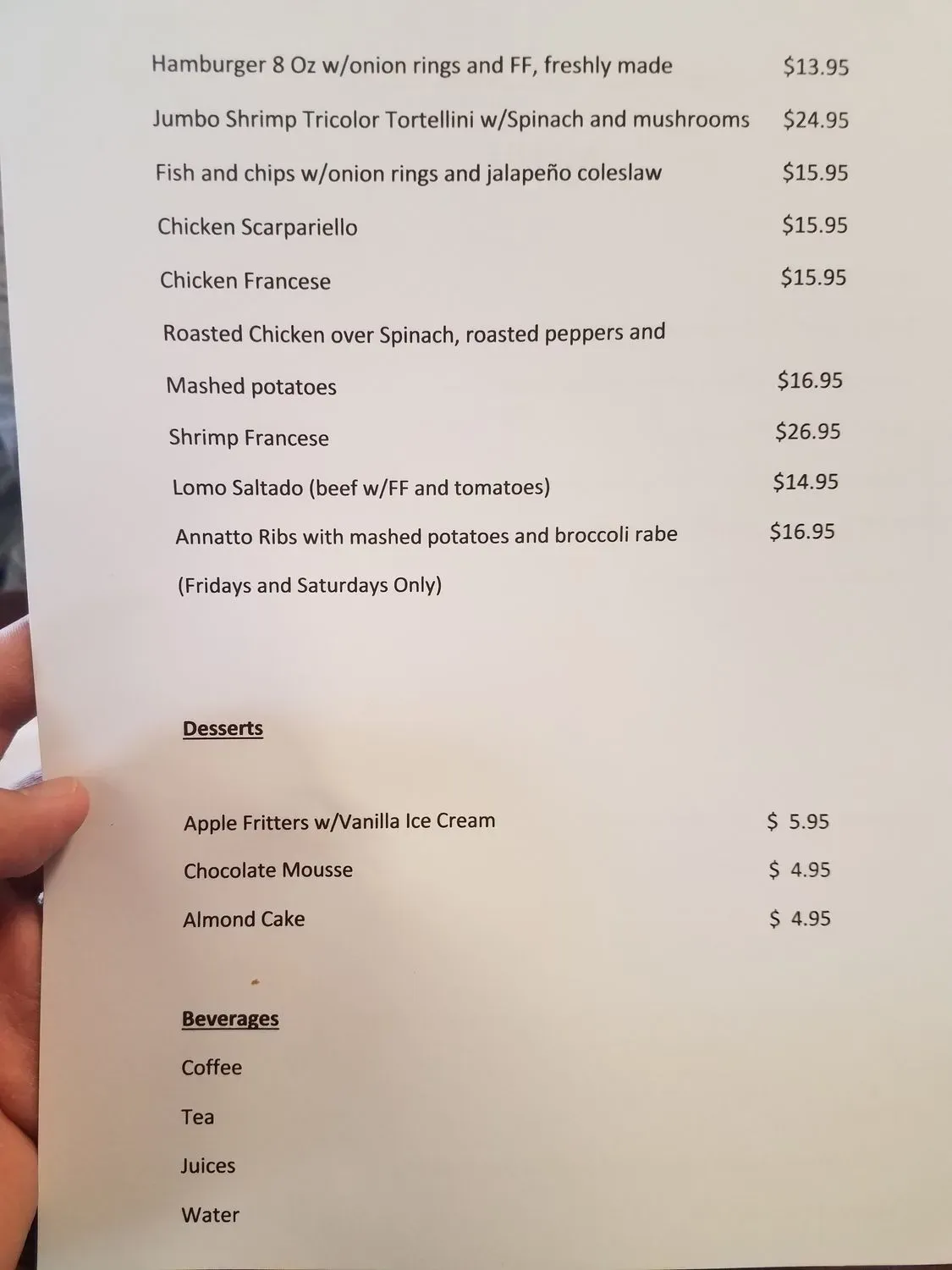 Menu 6