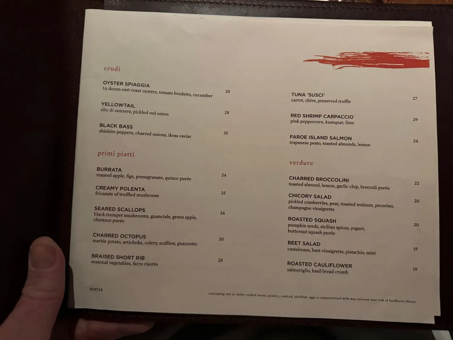 Menu 6