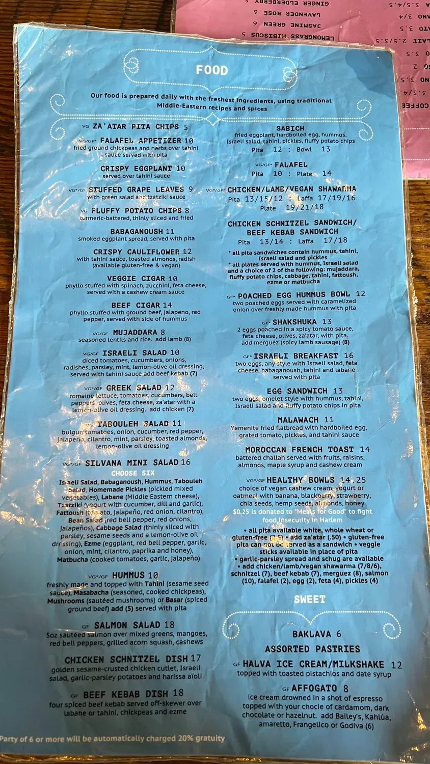 Menu 6