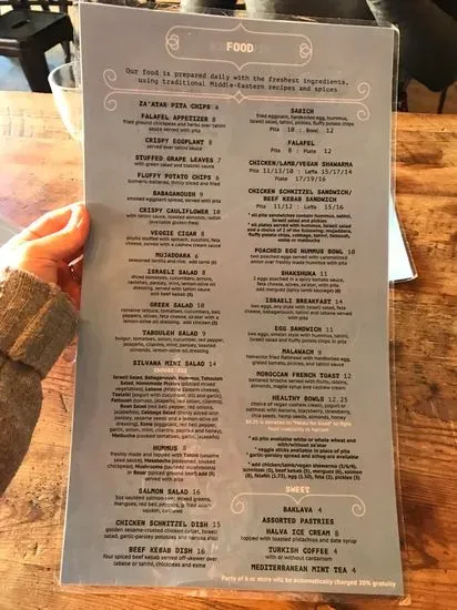 Menu 4