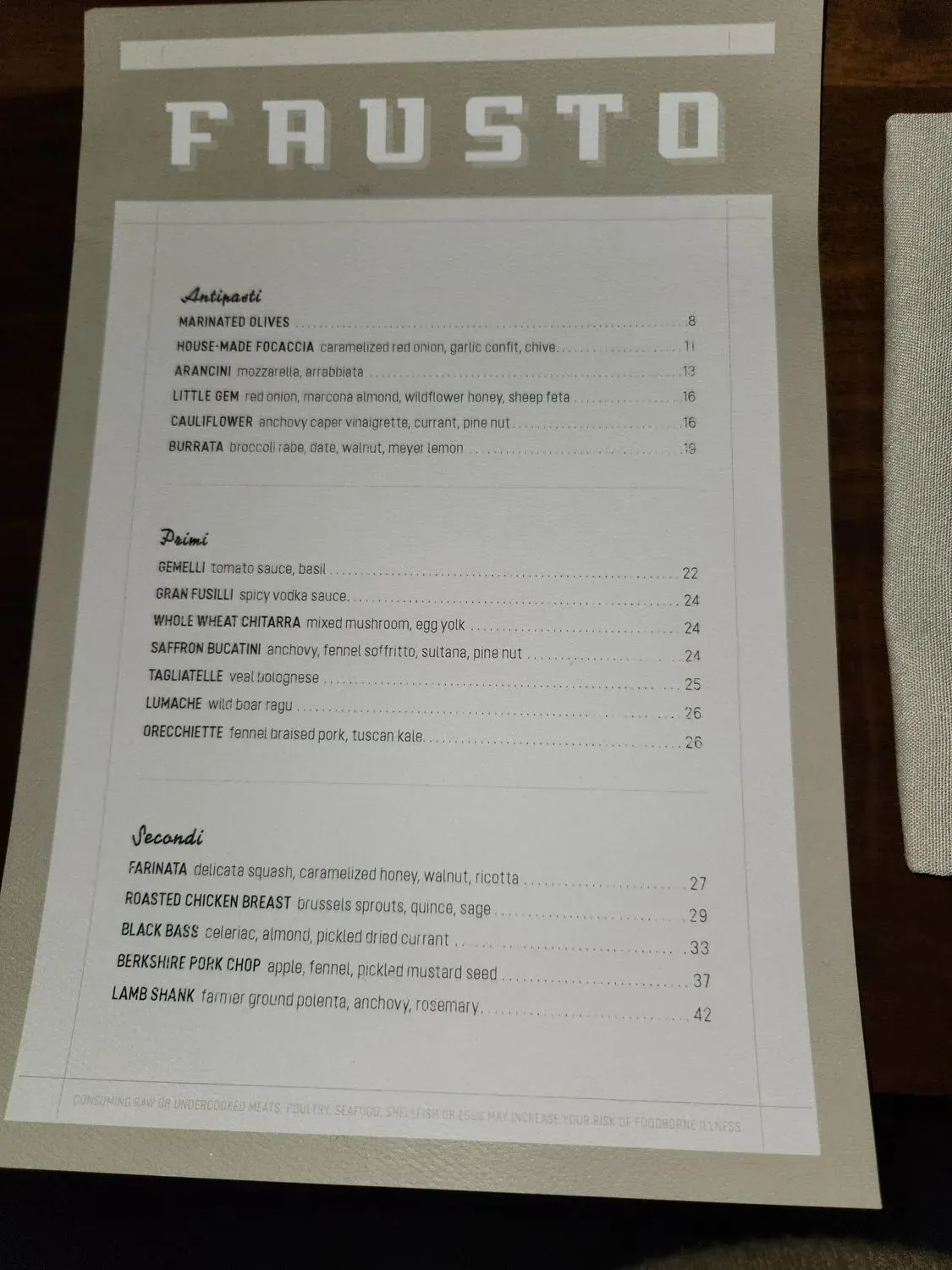 Menu 6