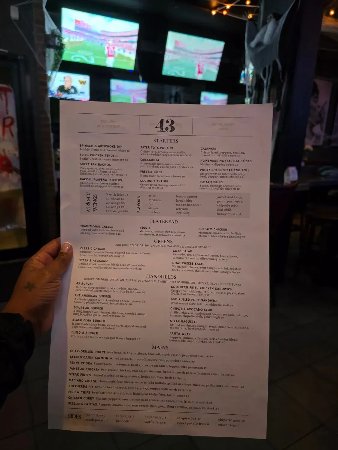 Menu 4