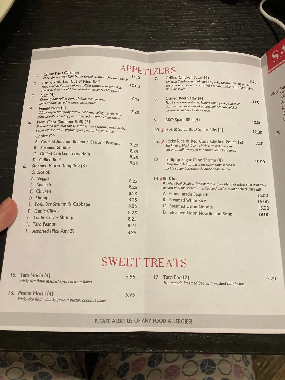 Menu 4