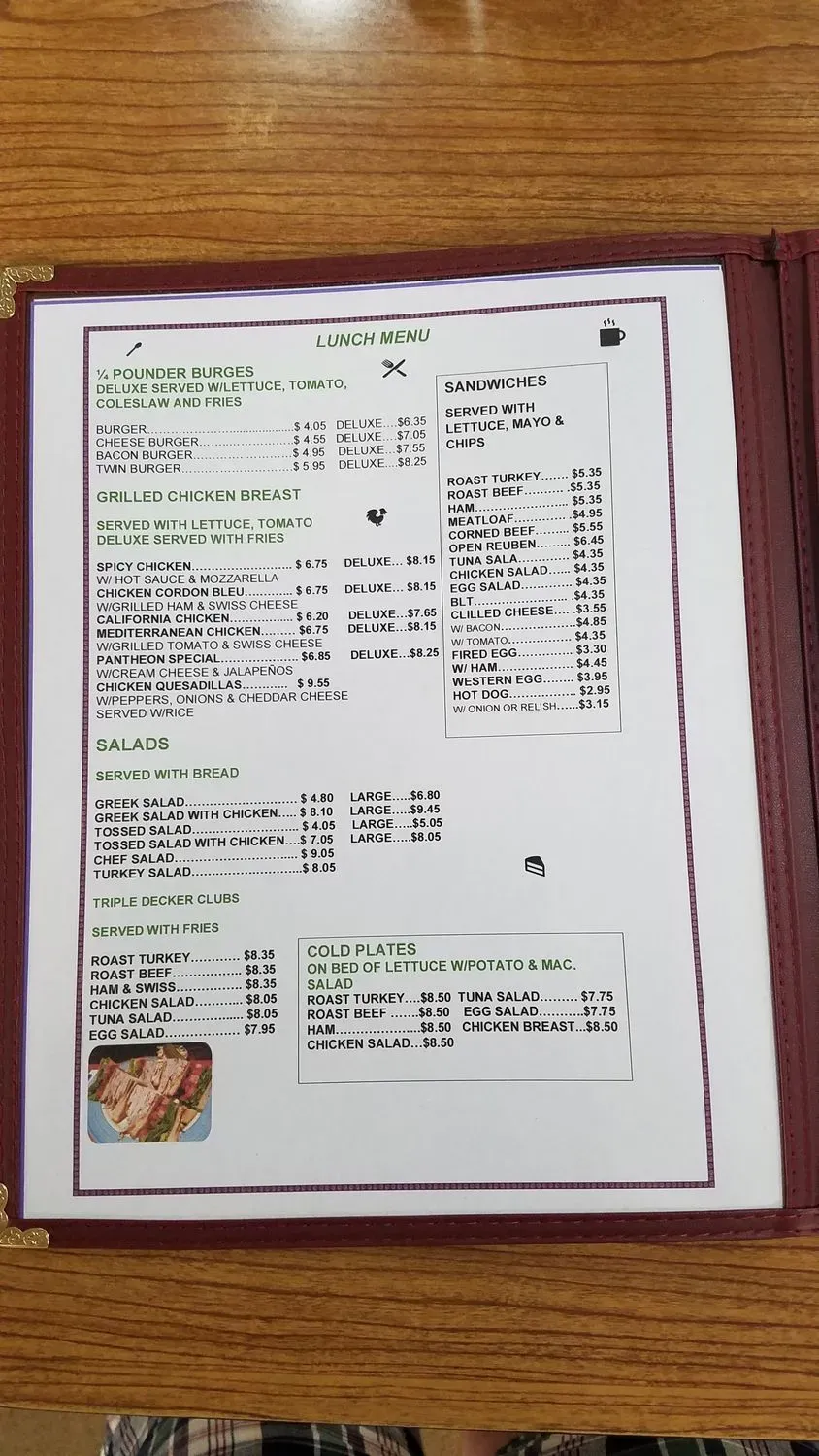 Menu 4