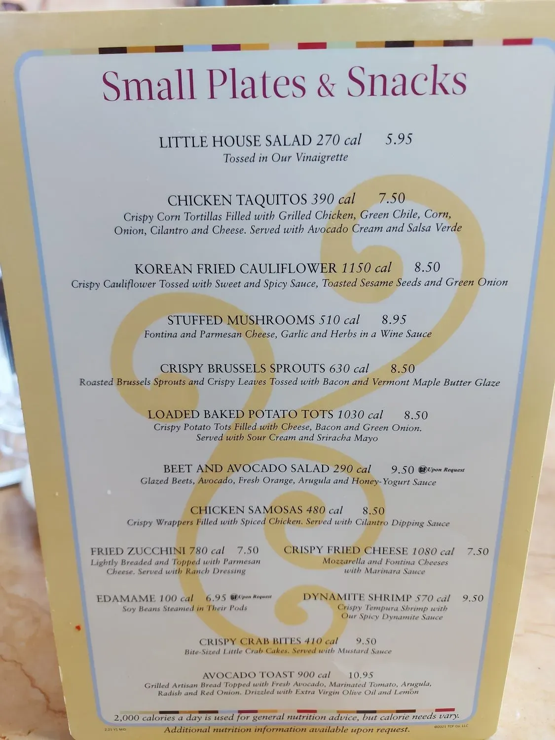 Menu 6