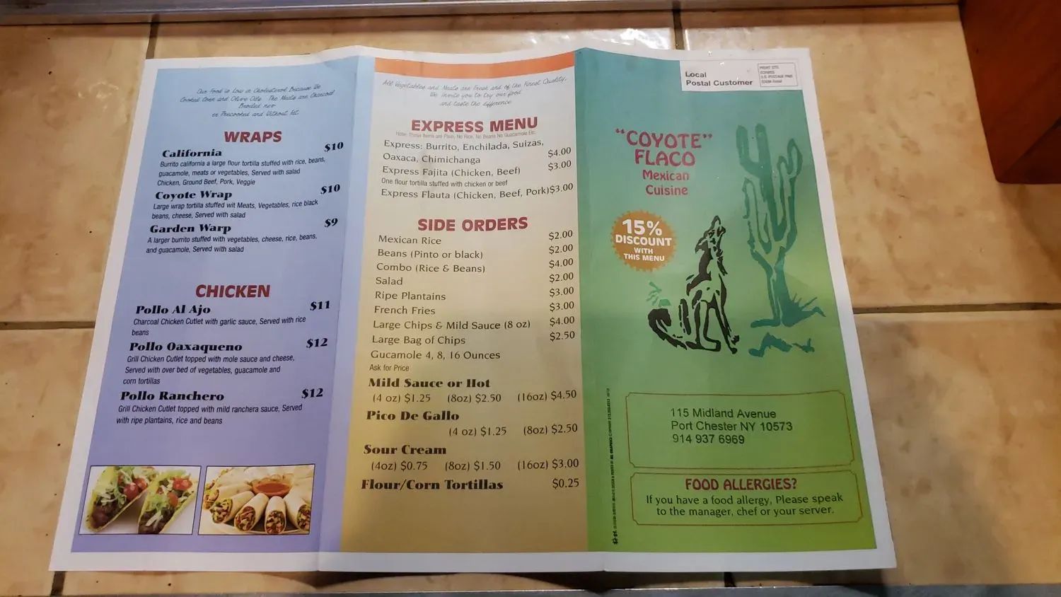 Menu 6