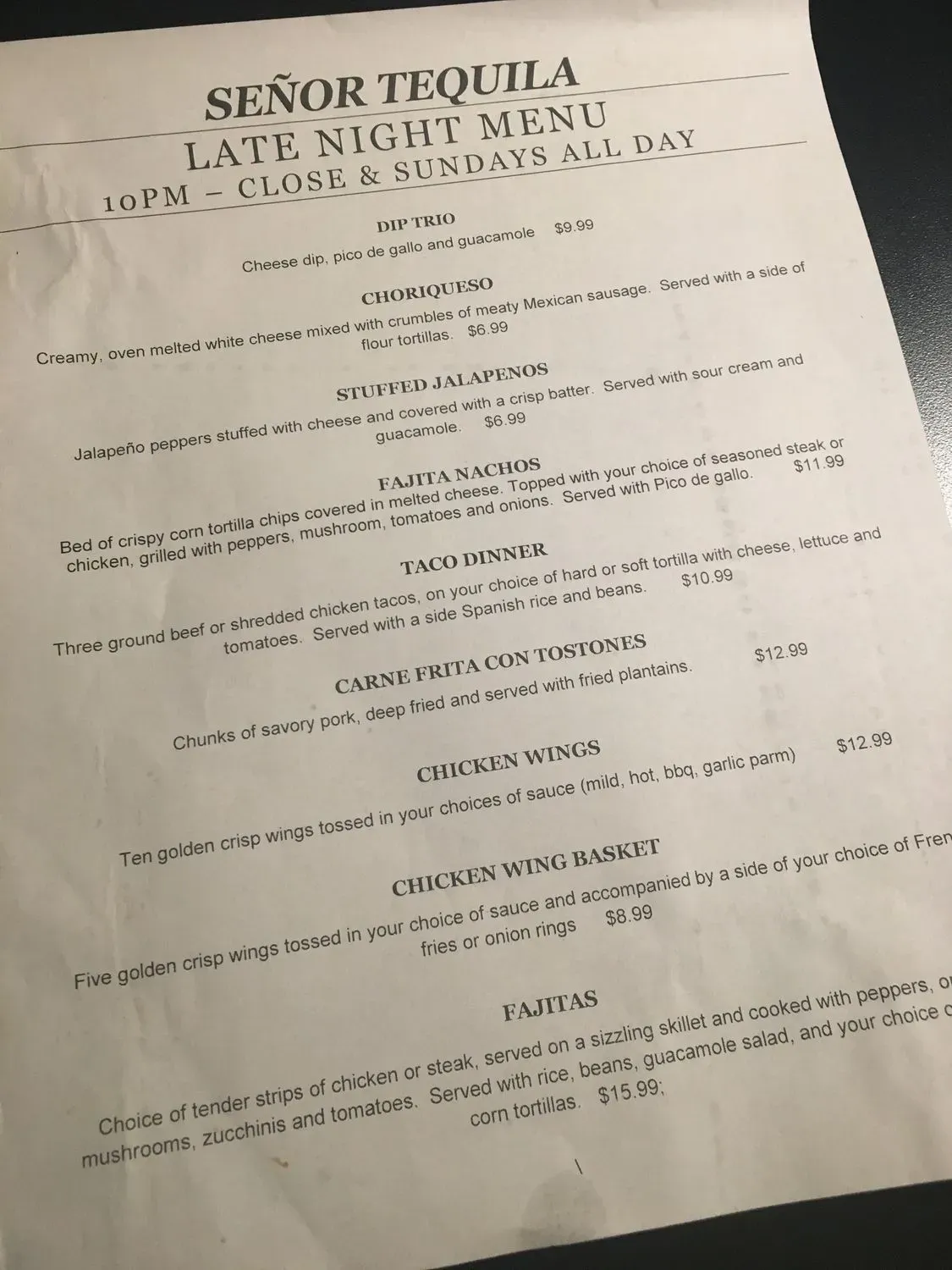 Menu 3