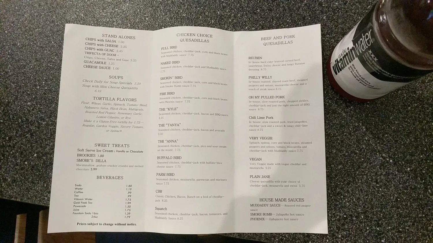 Menu 3