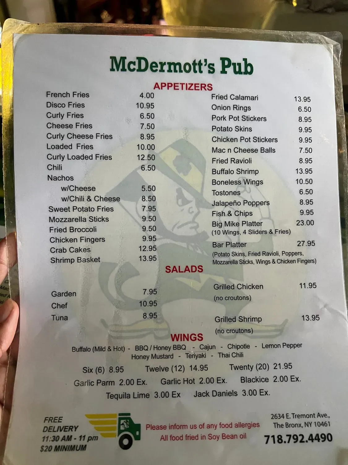 Menu 3