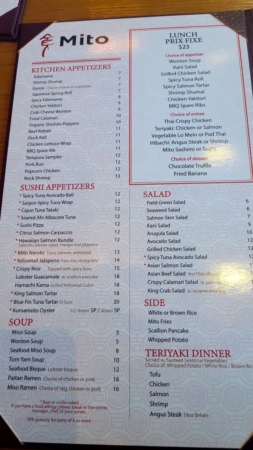 Menu 4