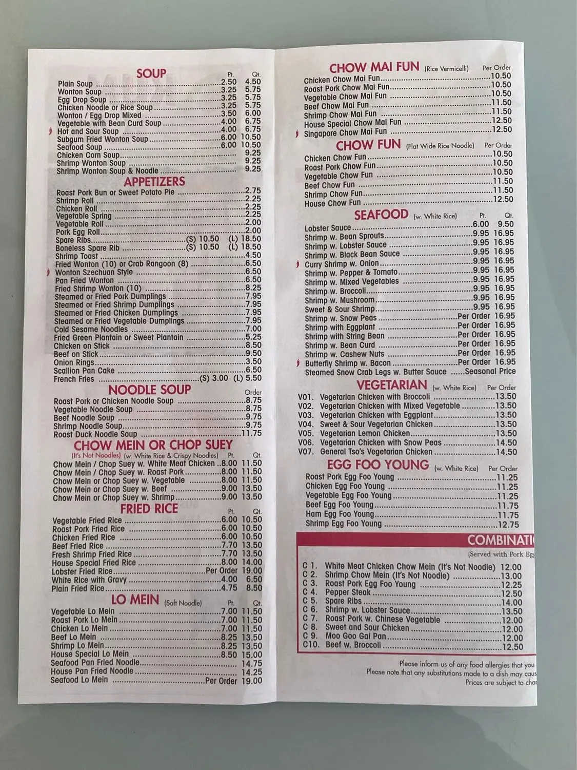 Menu 3