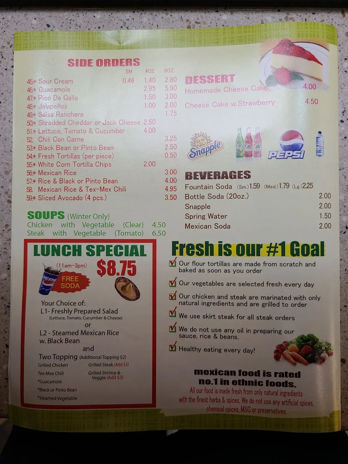 Menu 4