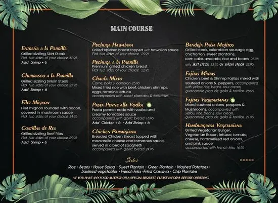 Menu 6