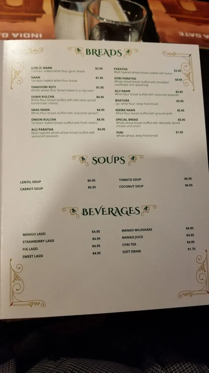 Menu 4