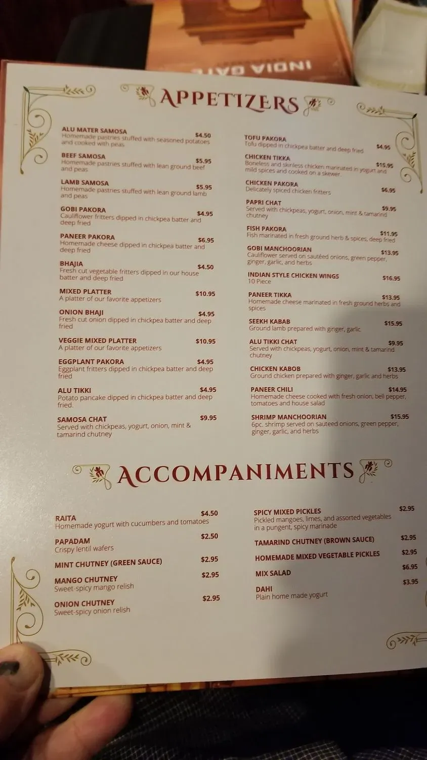 Menu 3