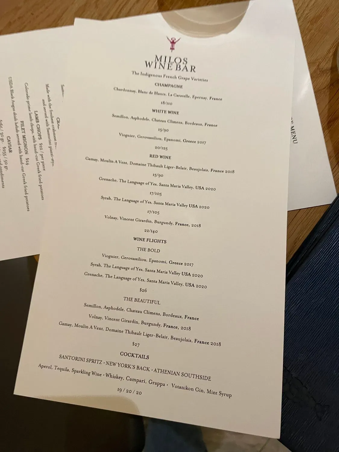 Menu 4