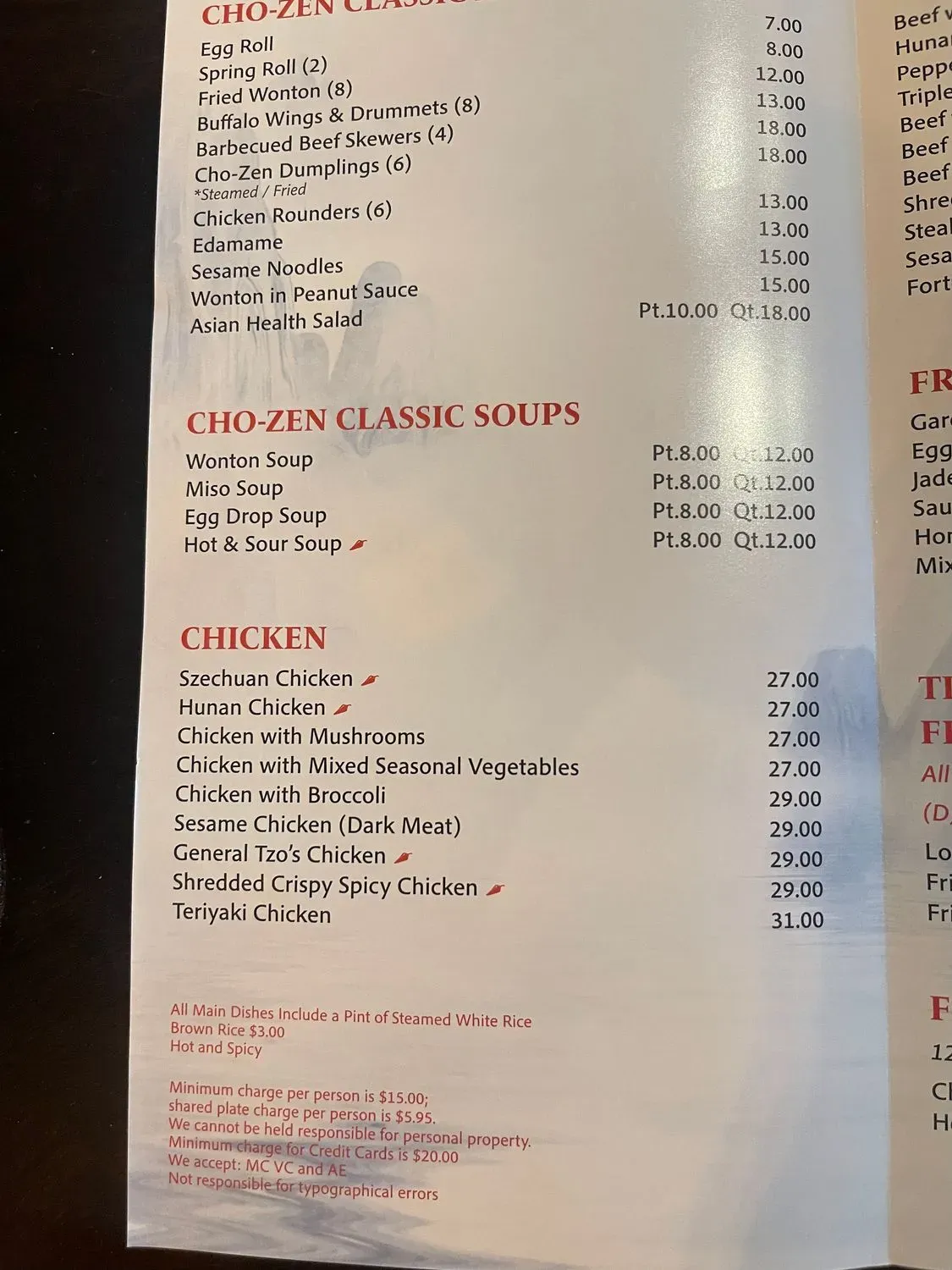 Menu 4