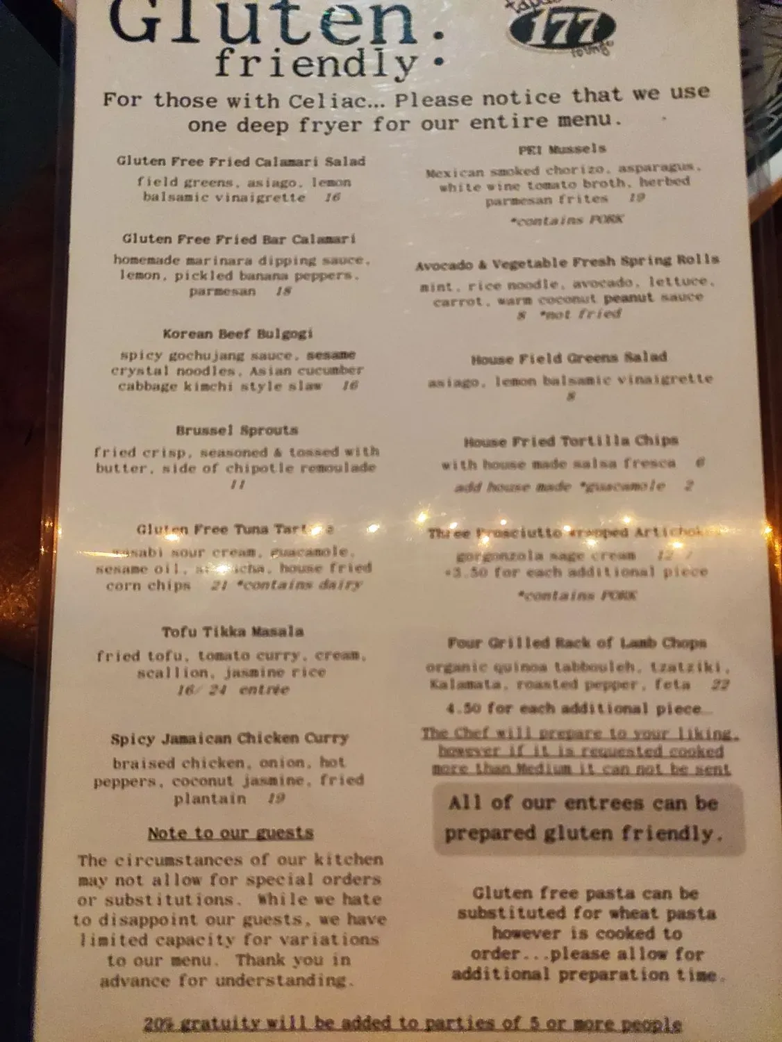 Menu 4