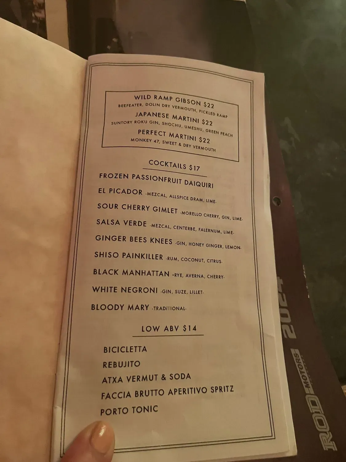 Menu 3