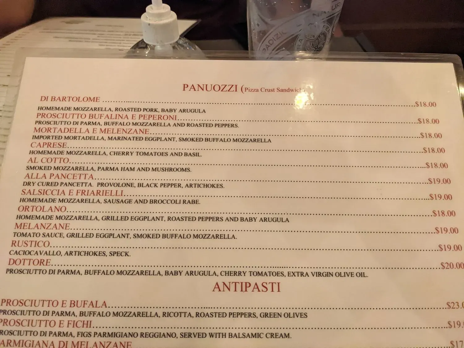 Menu 3