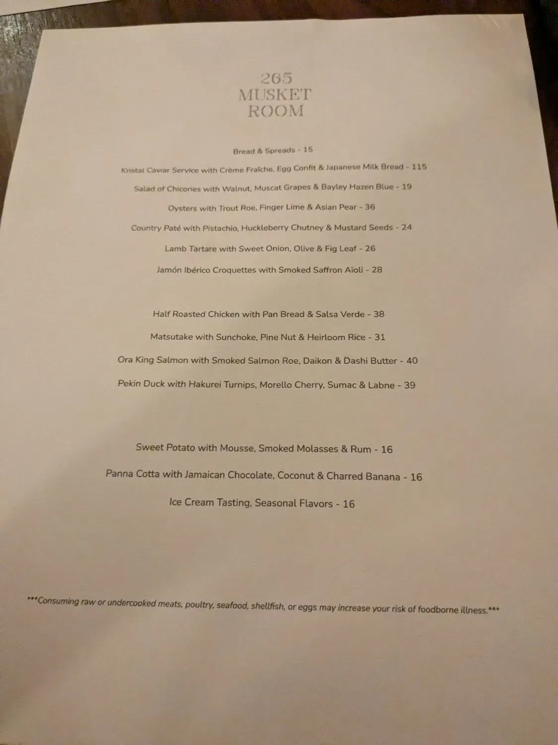 Menu 6