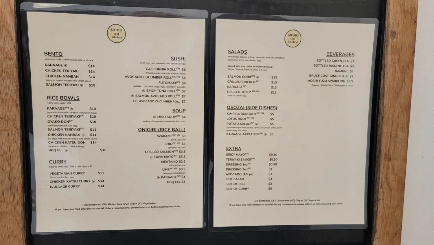 Menu 6