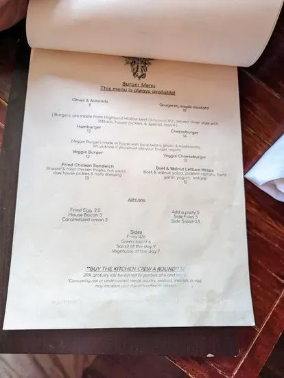 Menu 6