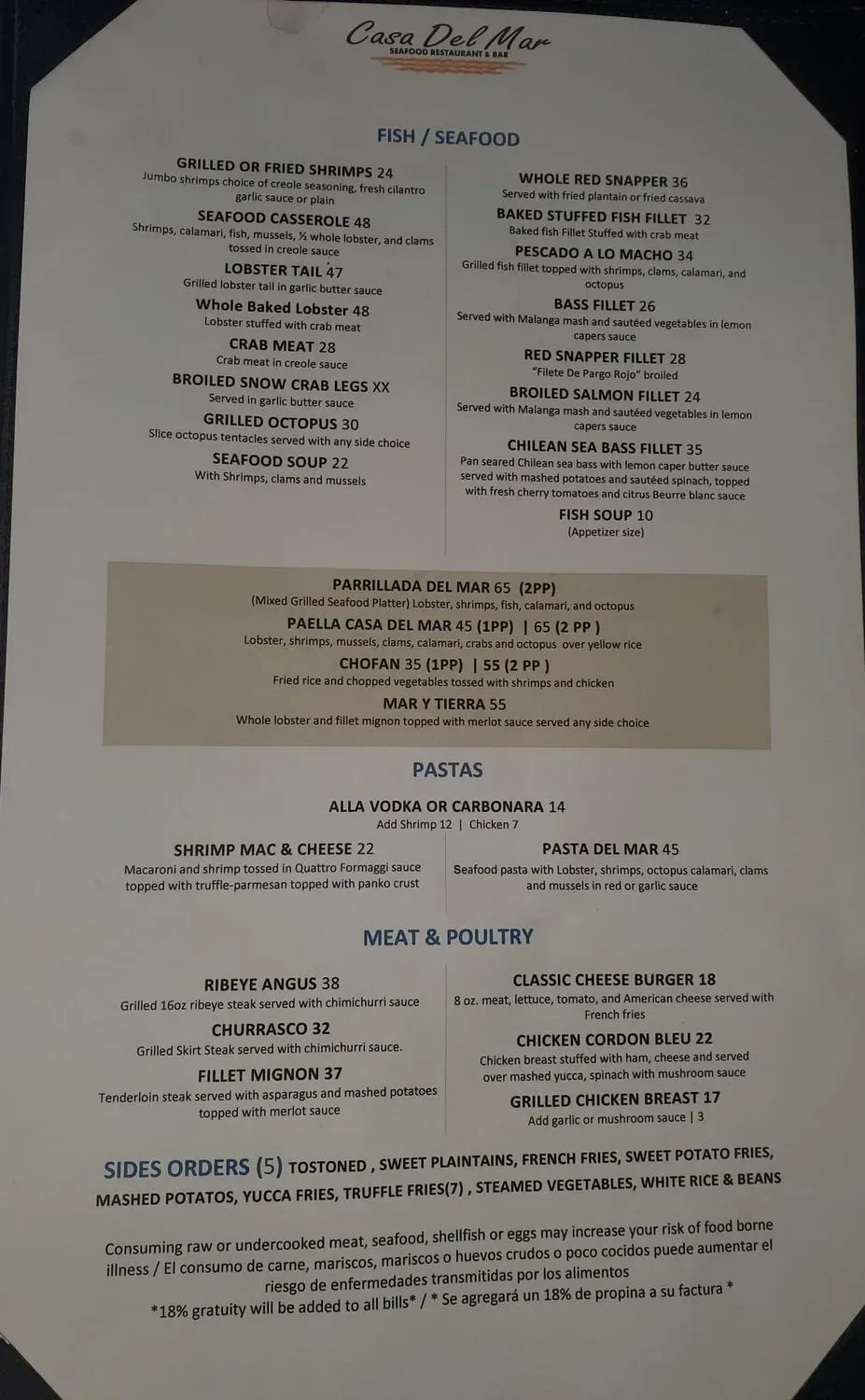 Menu 6