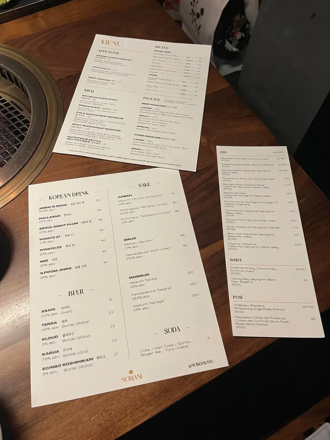 Menu 3