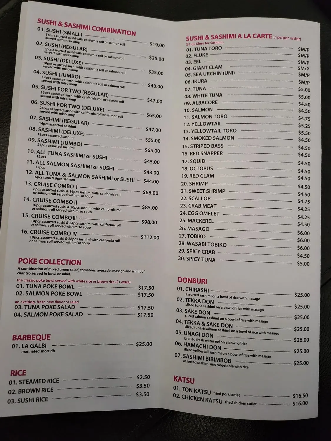 Menu 3