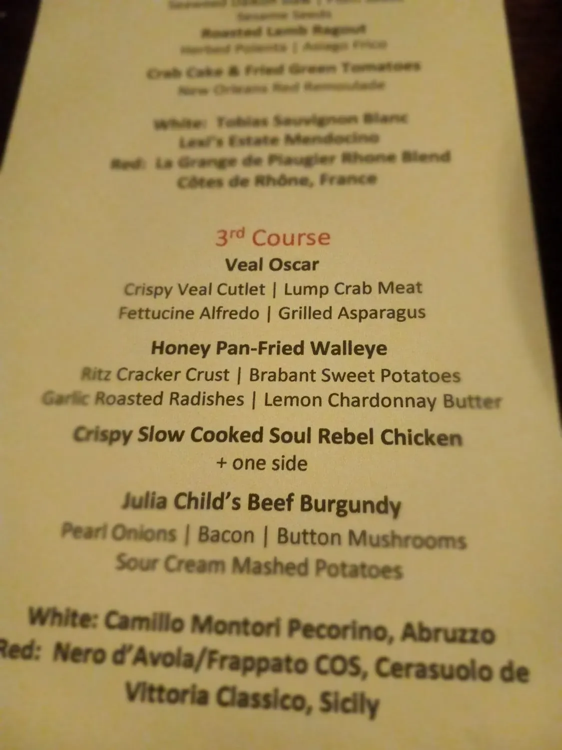 Menu 3