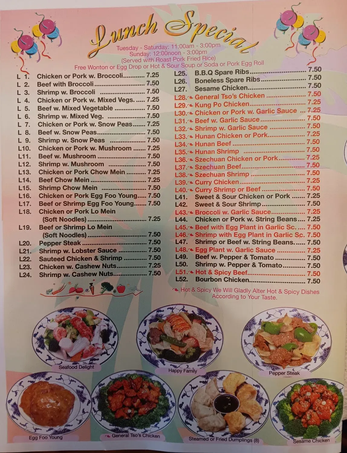 Menu 4