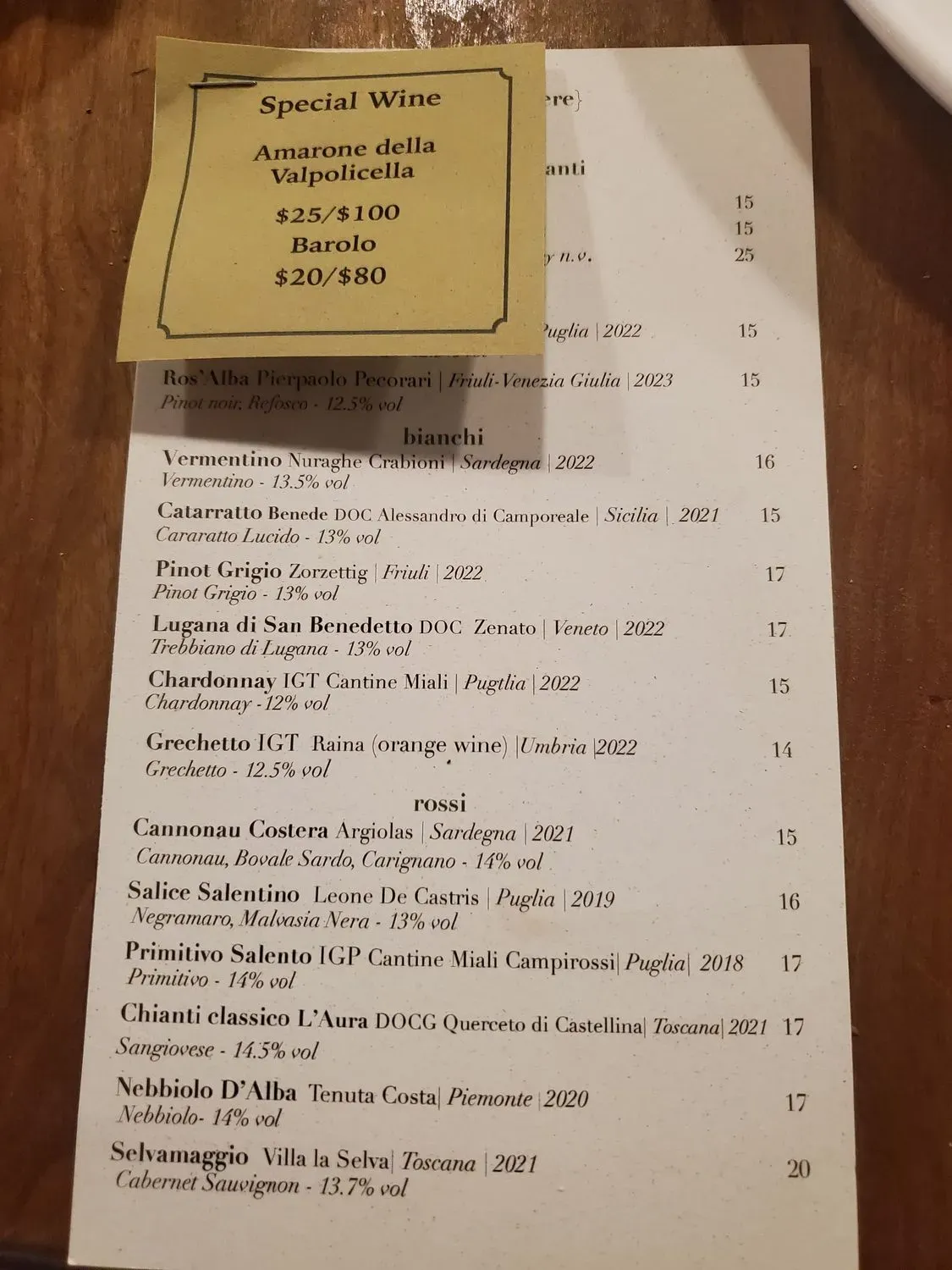 Menu 3