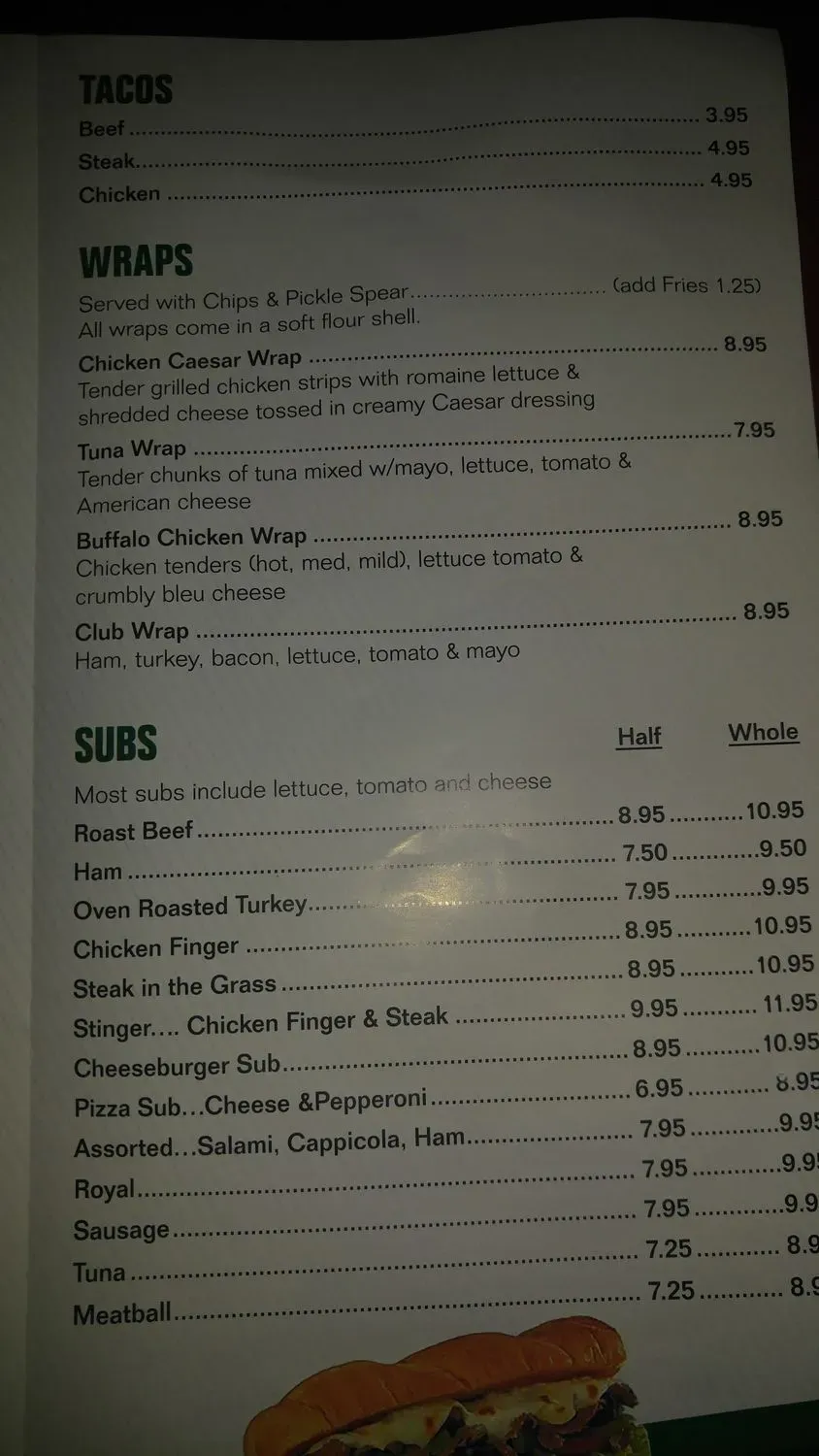 Menu 3