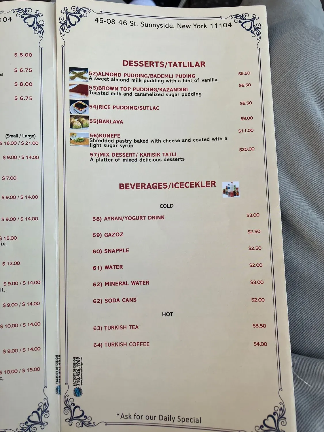 Menu 6