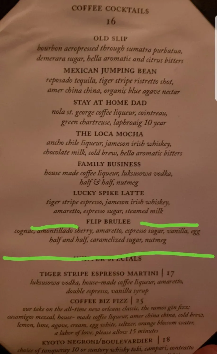 Menu 6