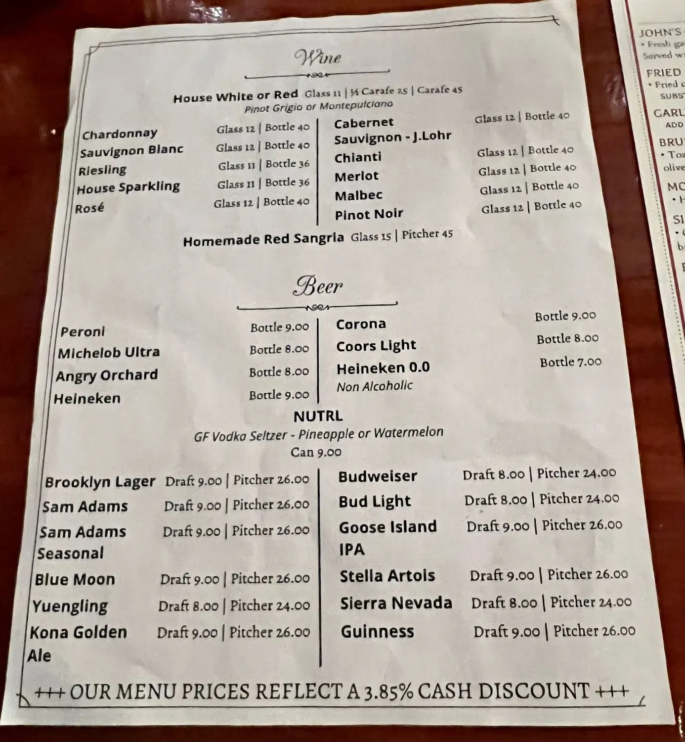 Menu 6