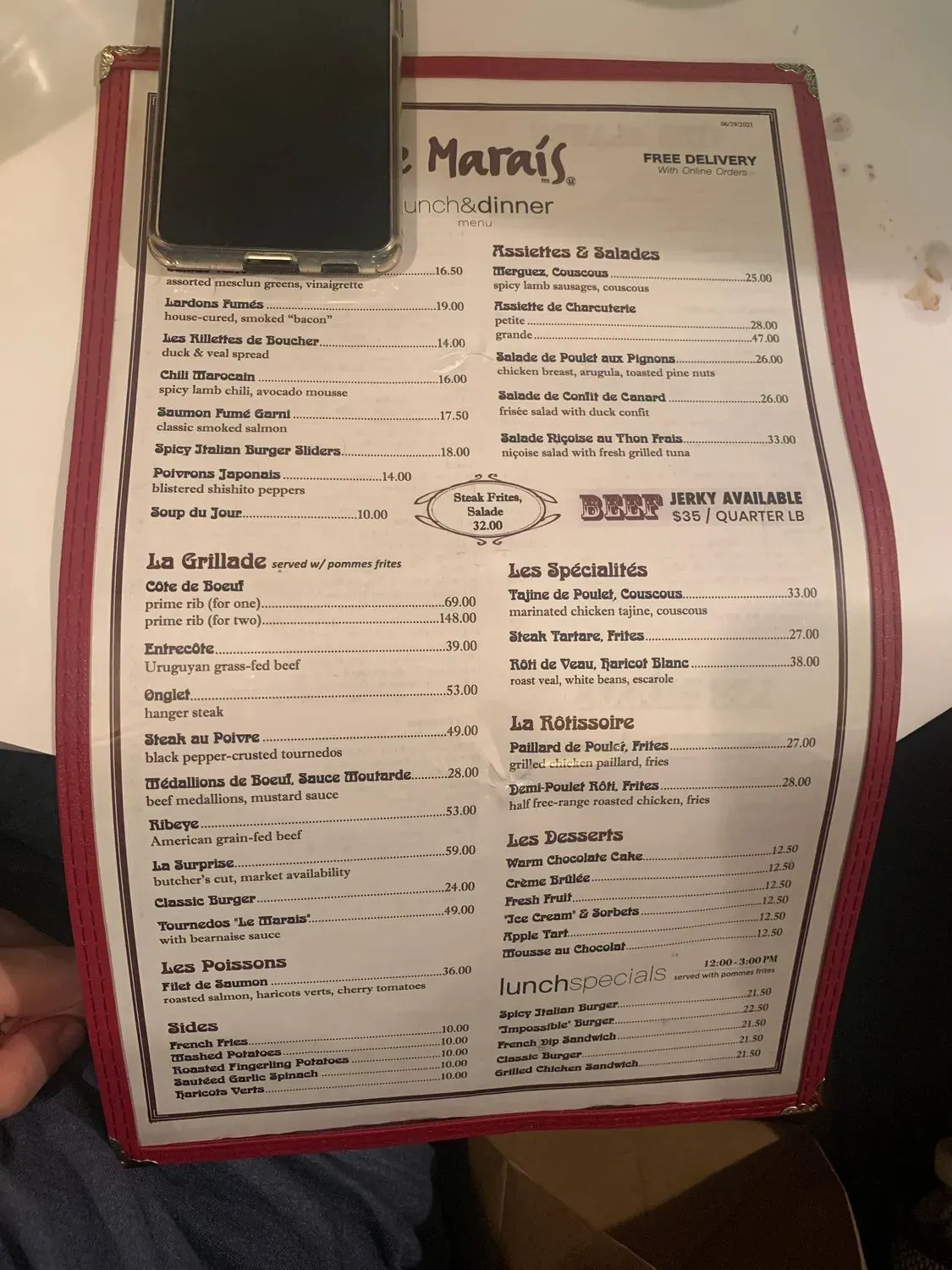 Menu 6