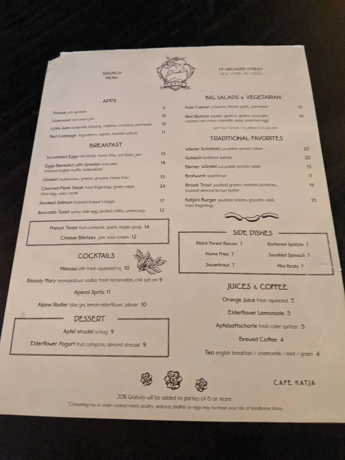 Menu 6